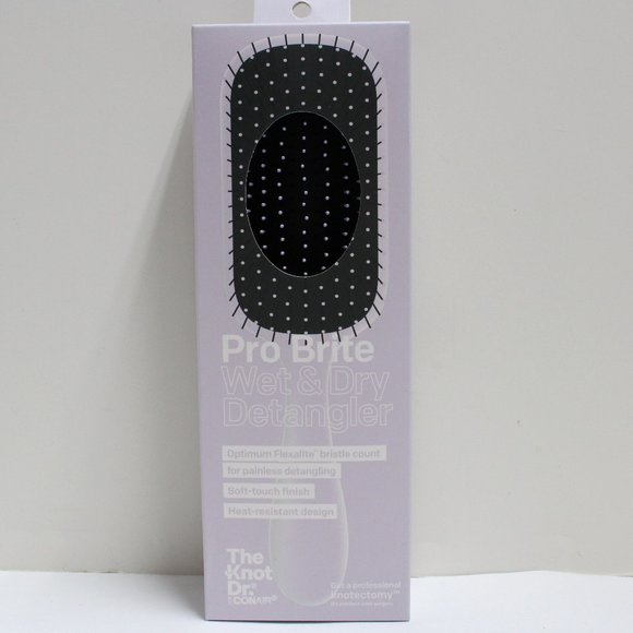 New The Knot Dr. For Conair Pro Brite Wet & Dry Detangler Brush - Picture 2 of 16